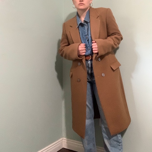 VINTAGE camel coat - Picture 4 of 14